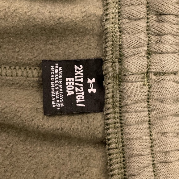 Under Armour Men’s Icon Fleece Cargo Pants 1380376 SZ 2XLT - Picture 3 of 3